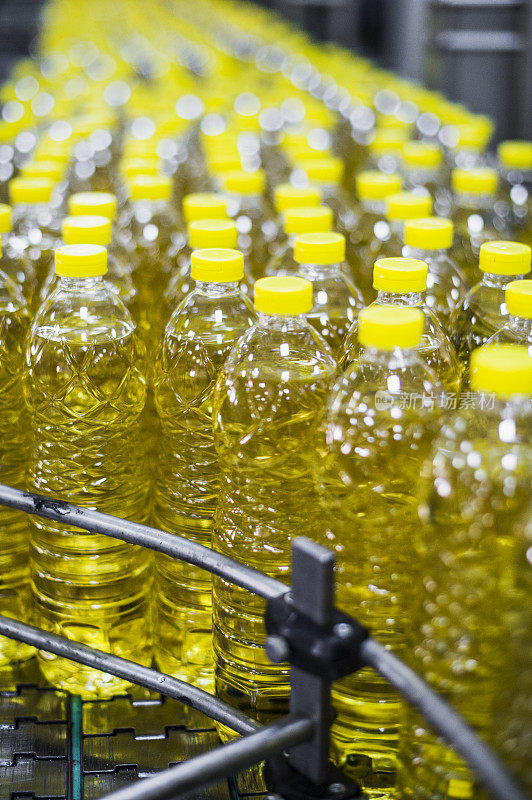 Sunflower Oil Factory, Close-Up, High Iso, Selective Focus